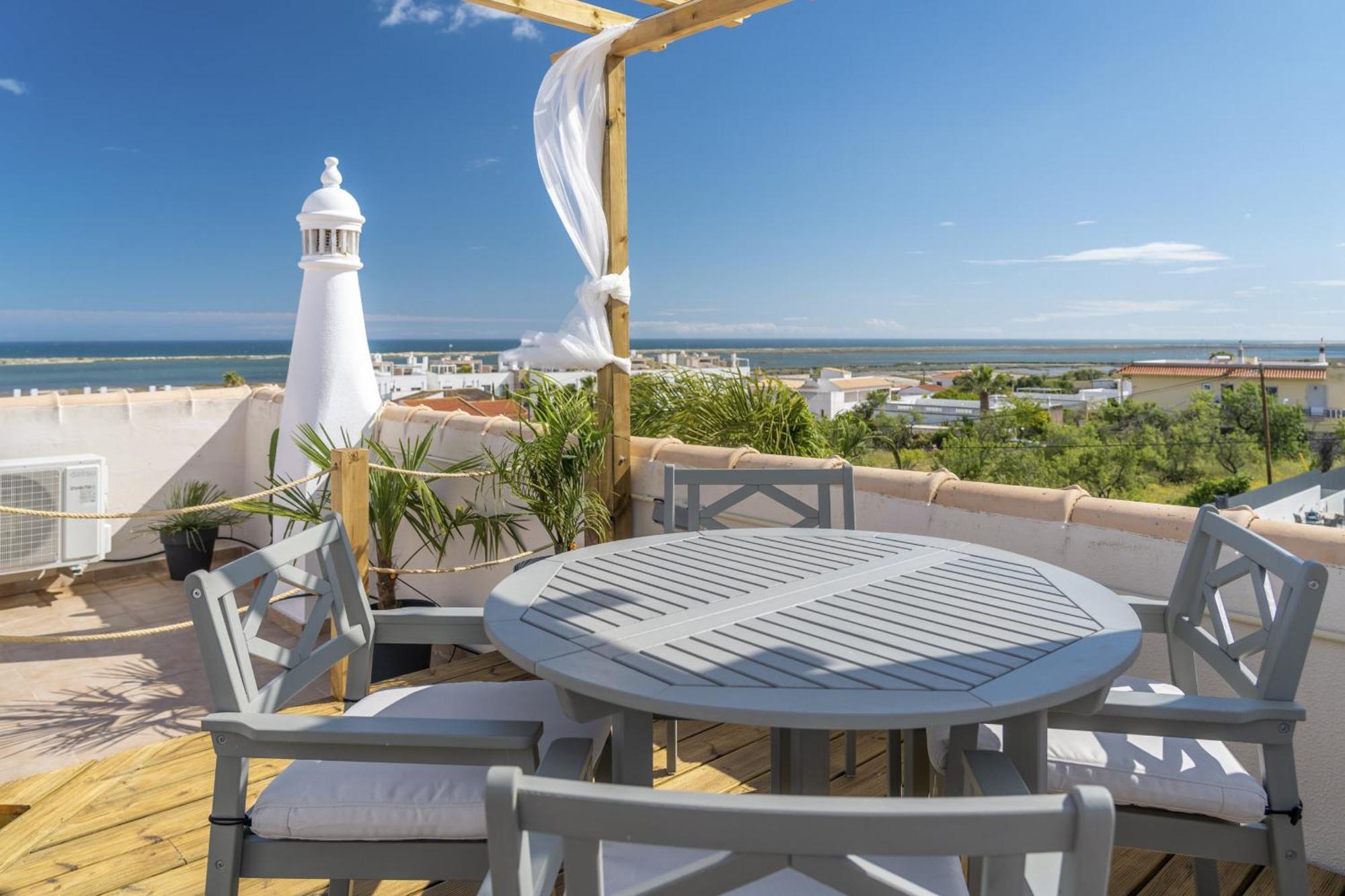 Lv Premier Algarve Fu1- Pool, Ac, Garden, Sea View Villa Moncarapacho