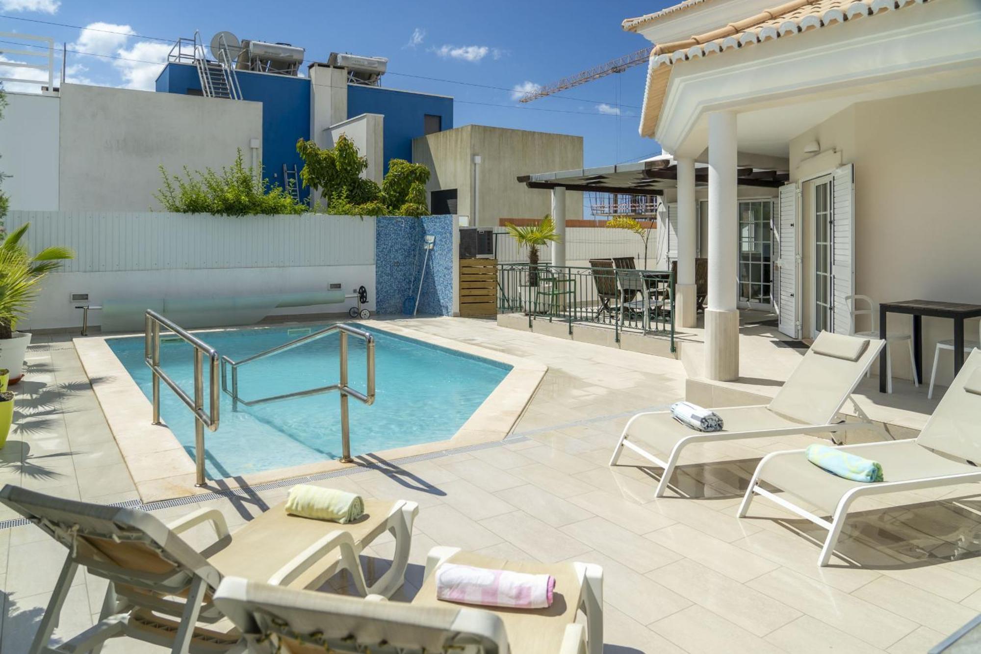 Lv Premier Algarve Fu1- Pool, Ac, Garden, Sea View Villa Moncarapacho